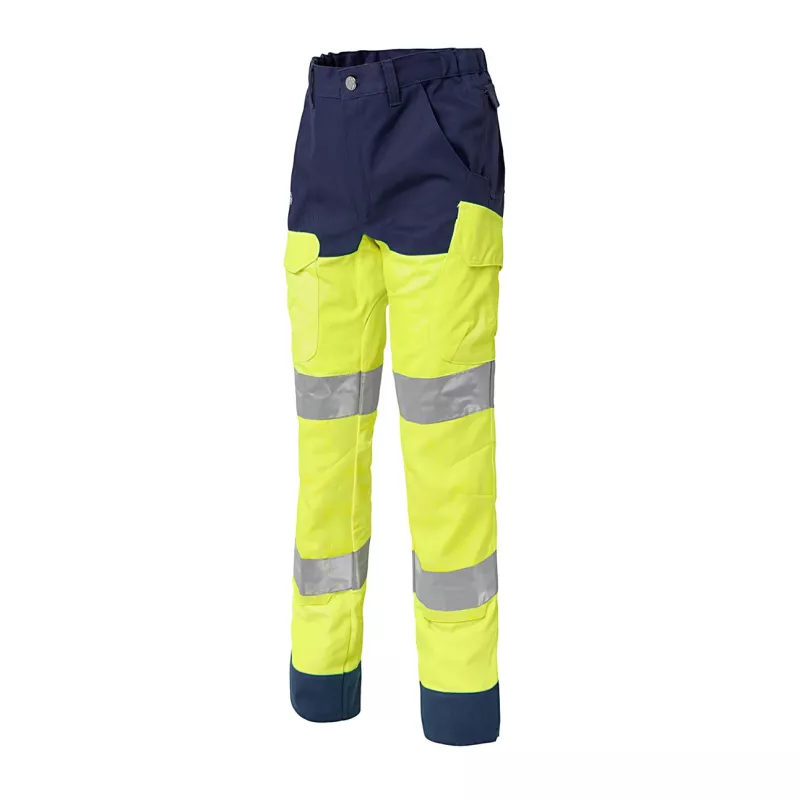 High visibility luklight trousers with knee pads - Molinel