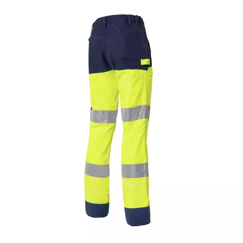 High visibility luklight trousers with knee pads - Molinel