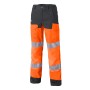 Luklight Neon Orange/Charcoal High Visibility Knee Pad Trousers
