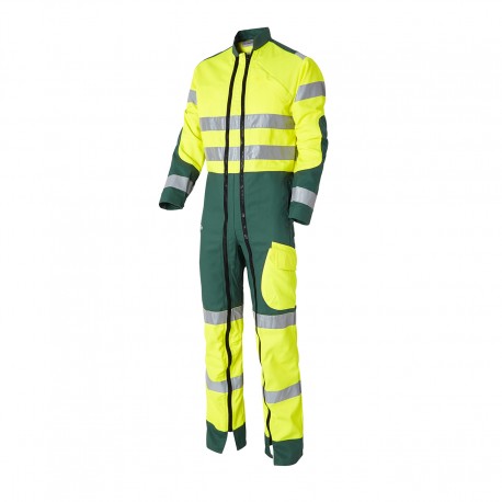 Luklight double zip coverall