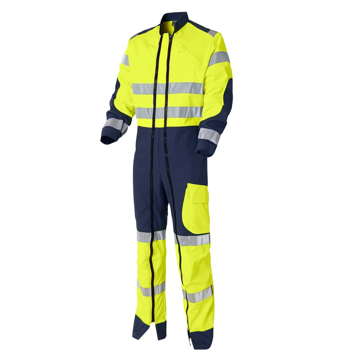 Luklight double zip coverall - EN20471 certified | Molinel