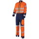 Luklight double zip coverall