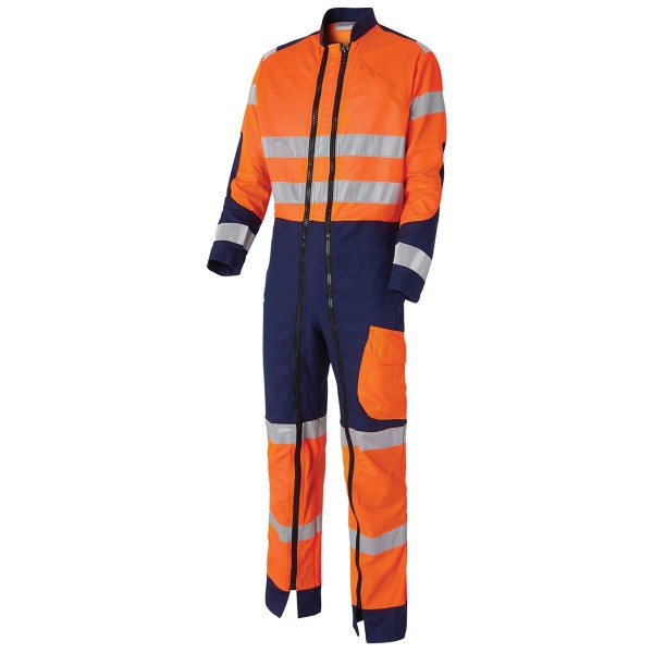 Luklight double zip coverall - EN20471 certified | Molinel