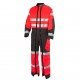 Luklight double zip coverall