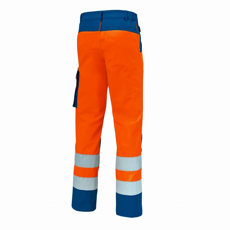 Pantalon de moto en tissu technique A-pro modèle Hydro Fluo Vente en Ligne  