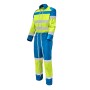 Quick de Travail Fluopro Jaune Fluo/Bleu Azur