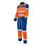 Quick de Travail Fluopro Orange Fluo/Bleu Bugatti