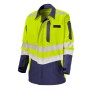 Veste de Travail HV Roady Jaune Fluo/Marine