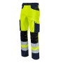 Roady Neon Yellow/Navy High Visibility Reinforced Trousers