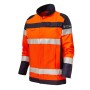 Blouson de Travail Multirisques Safeline HV Orange Fluo/Navy