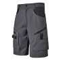 Bermuda de Travail Dynamic Fit Gris Acier