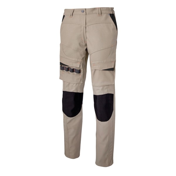 Pantalon Pro Femme Ecru Dynamic Fit