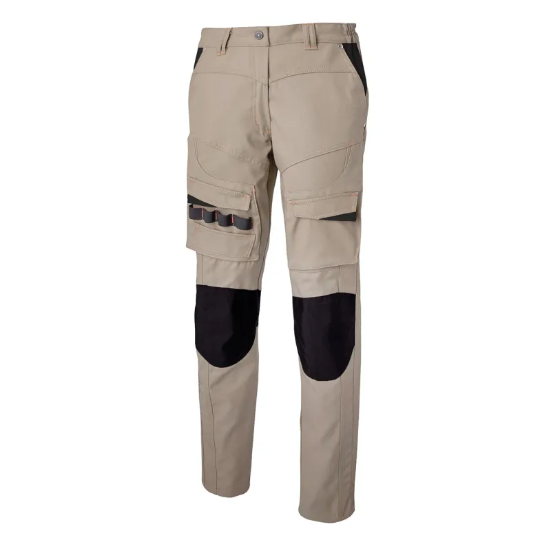 Pantalon Pro Femme Ecru Dynamic Fit