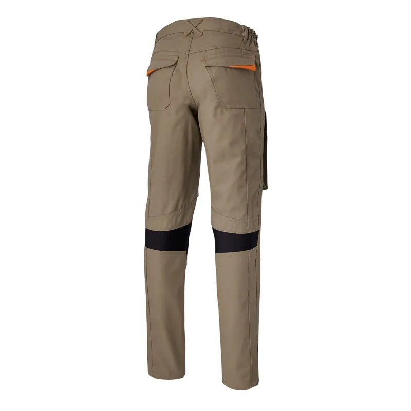 Pantalon Pro Femme Kaki Dynamic Fit