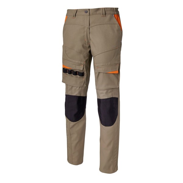 Pantalon Pro Femme Kaki Dynamic Fit