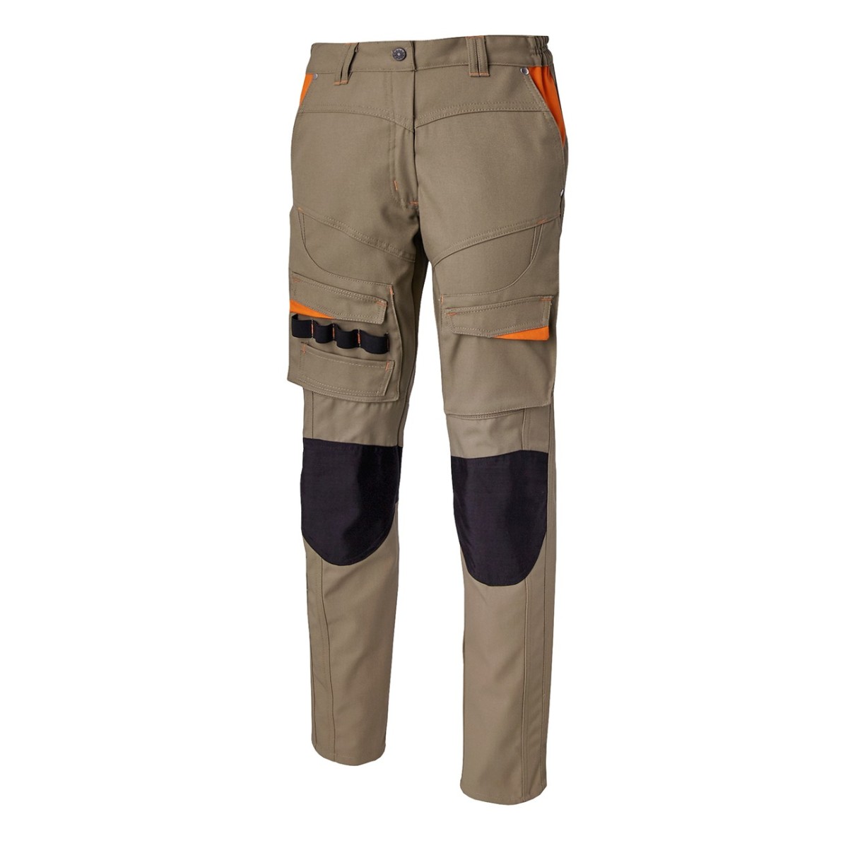  Pantalon Pro Femme Kaki Dynamic Fit