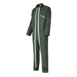 Double zip coverall