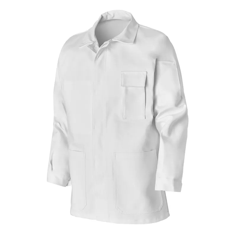 Veste Blanche de Travail New Pilote