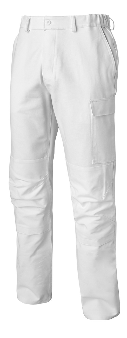 Pantalon Hygrovet Coton Blanc MOLINEL équipé de genouillère pratique