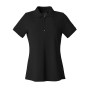 Polo de Service Femme Manches Courtes Noir