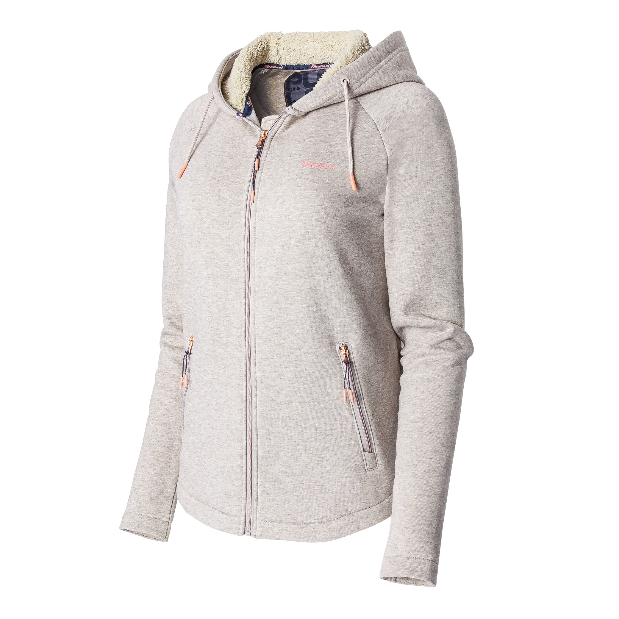 Sweat Capuche zippé Femme Les Baleines