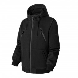 Blouson Sweat Chaud Polaire Noir - Survival PULS² - Molinel