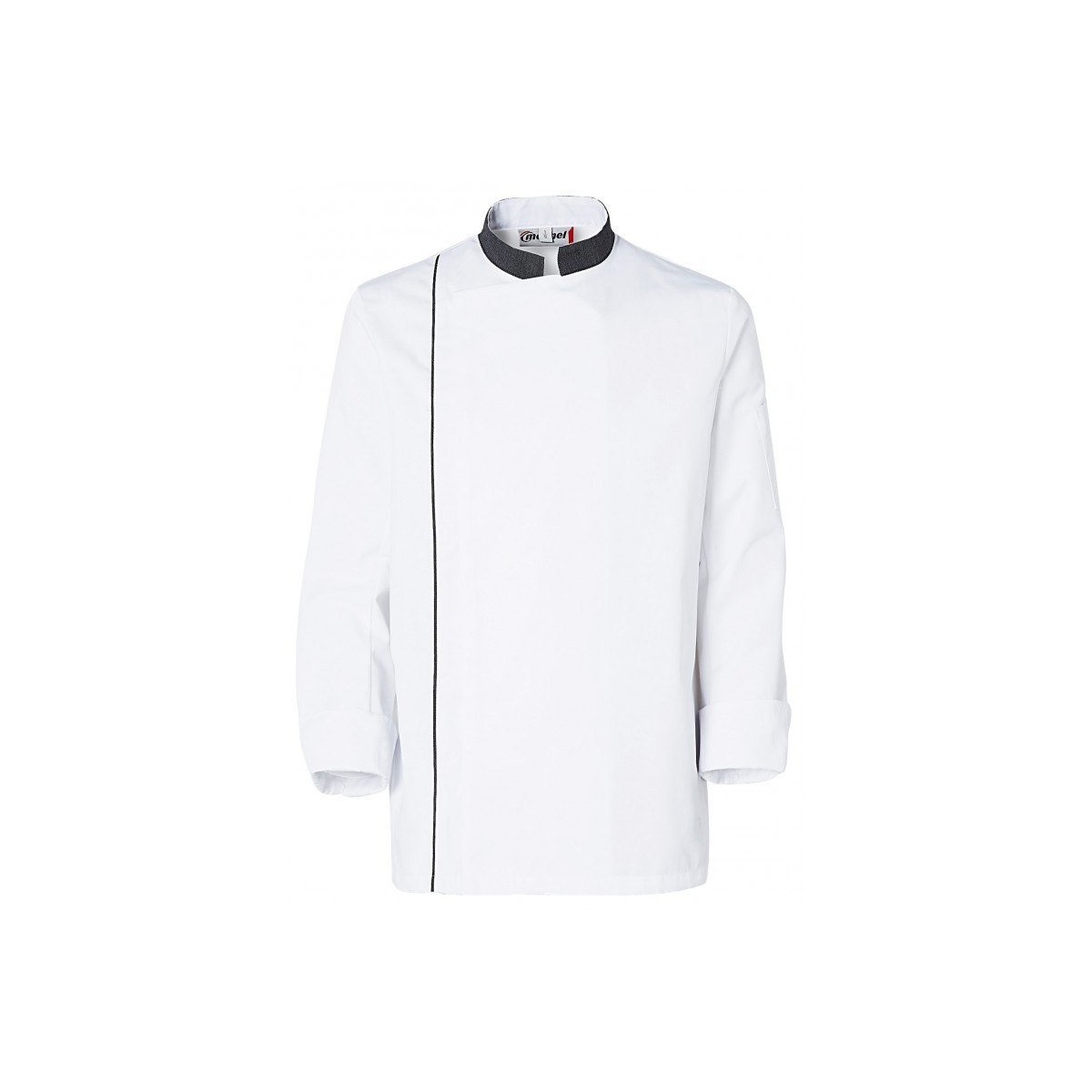 Veste de Cuisine Homme AJIK Blanc & Noir