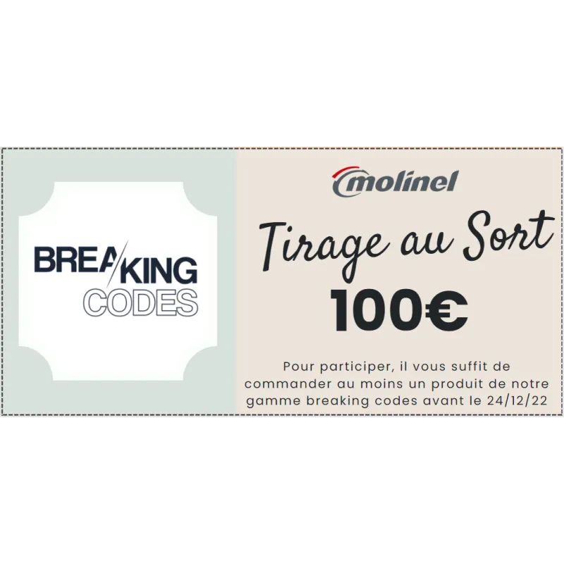 Molinel Breaking Codes Vêtements Restauration Service Tirage au Sort