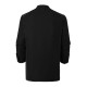 Veste de Cuisine Hornet pour Homme à Manches Longues Noir
