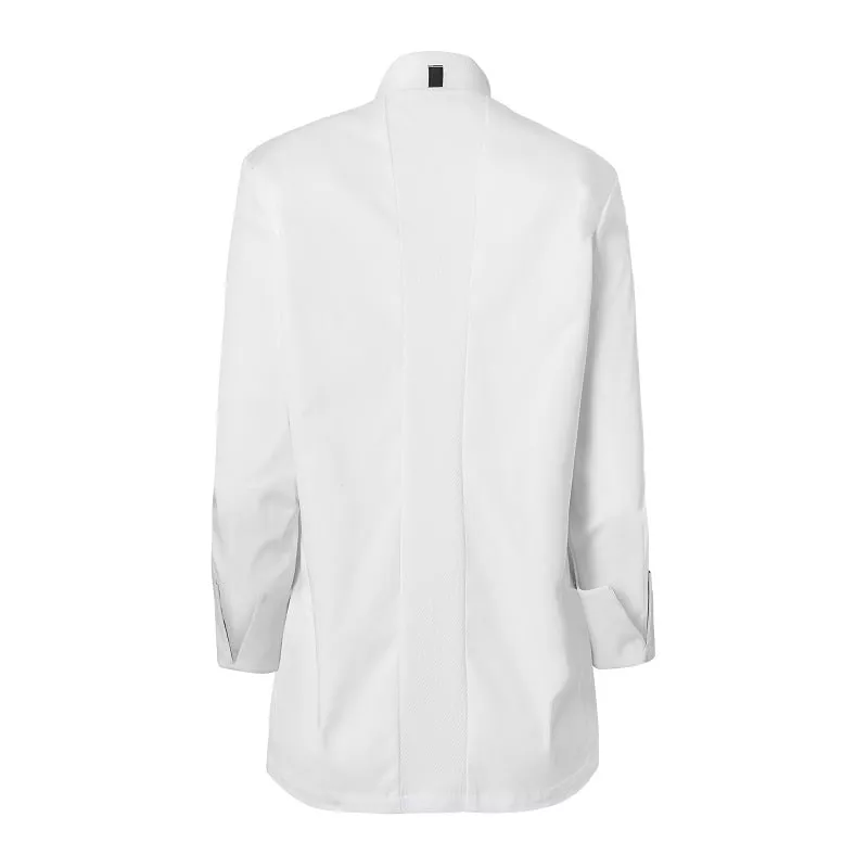 Veste Blanche de Cuisine Smart pour Femme à Manches Longues