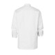 Veste Blanche de Cuisine PREMS Coton/Poly pour Homme à Manches Longues