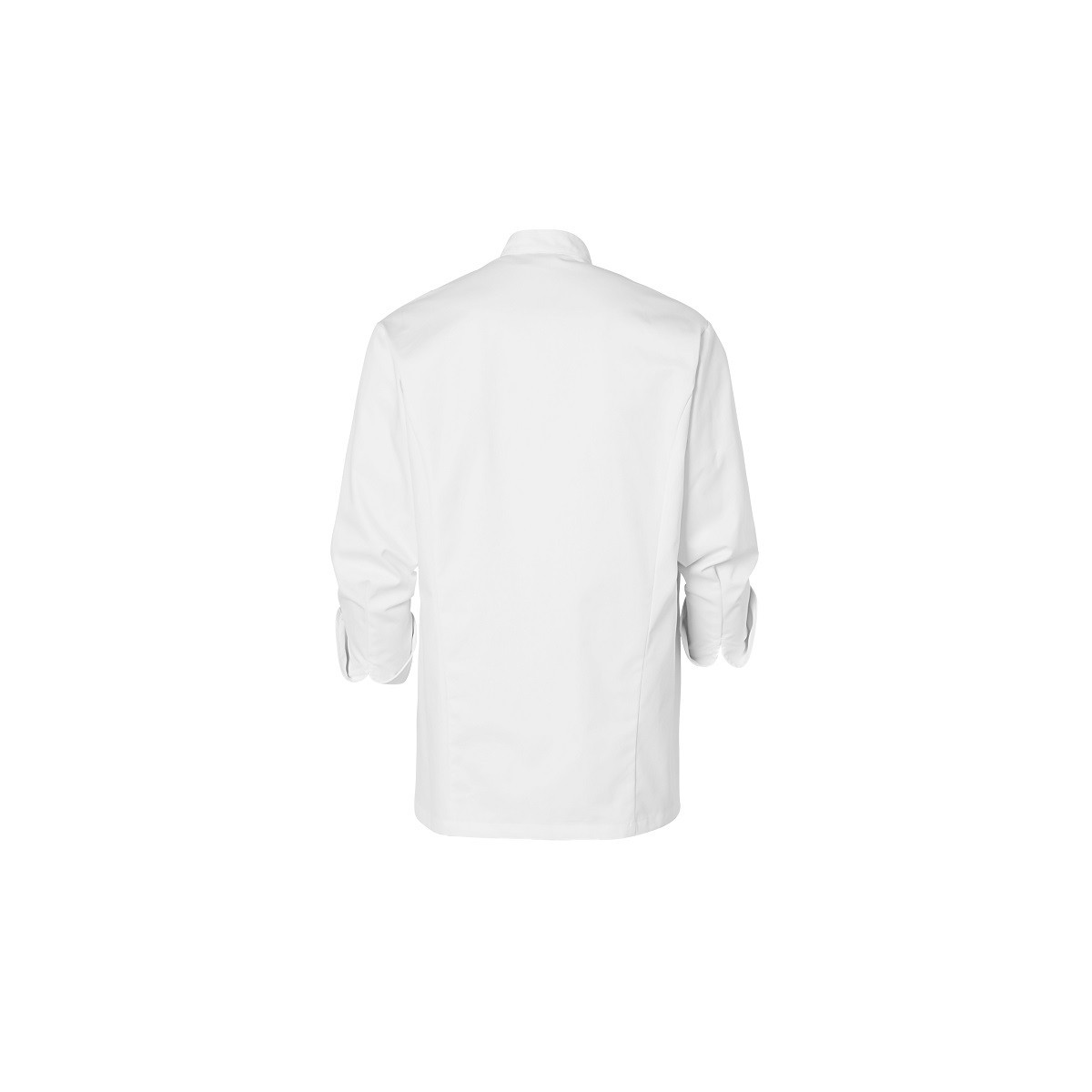 Veste Blanche de Cuisine PREMS Coton/Poly pour Homme à Manches Longues