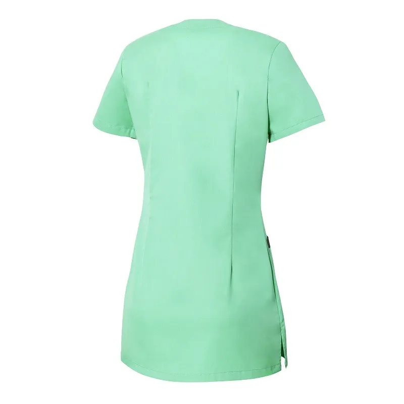 Tunique Pro Femme Carole Manches Courtes Vert & Charbon Molinel