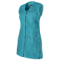 Tunique de Travail Femme Laurie Manches Courtes Bleu Canard/Blanc