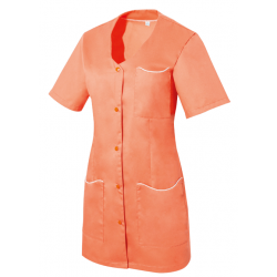 Tuniques Femme LAURIE manches courtes Fleur d'oranger & Blanc Hasson