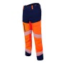 R'Flex Neon Orange/Navy High Visibility Knee Pad Trousers