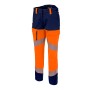 Pantalon Femme Haute Visibilité R'Flex Orange Fluo/Marine