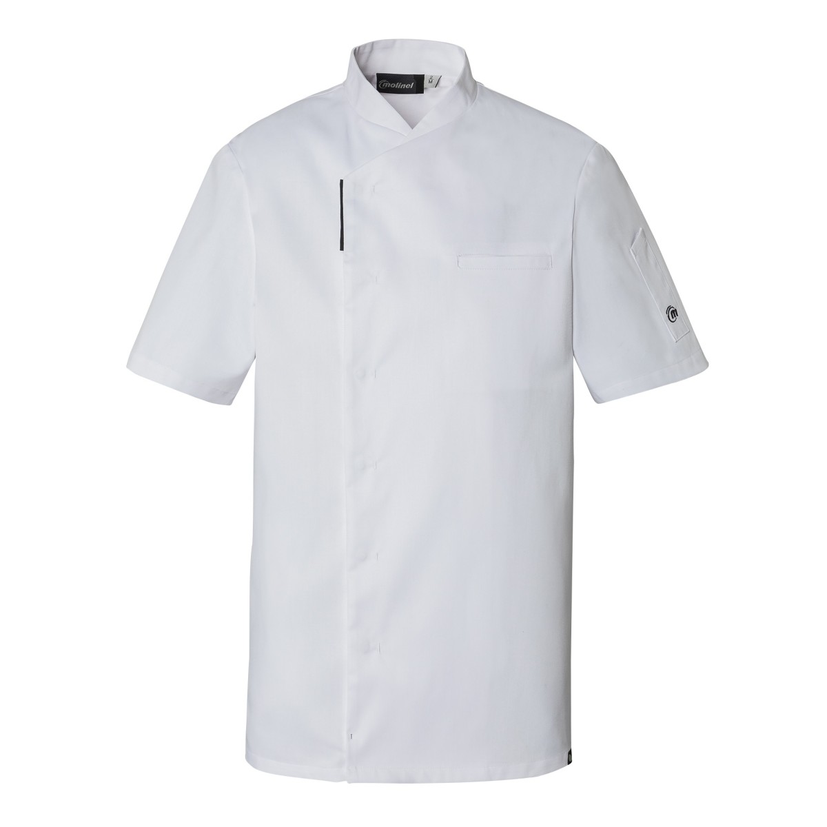 Veste de Cuisine Homme MC REKO Blanche
