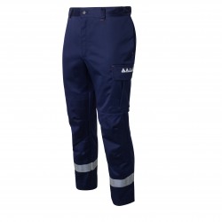 Pantalon Genouillères Invict Light avec bandes - Navy - Multirisques léger