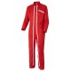 Double zip coverall