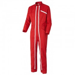 Combinaison Quick Double Glissière Rouge P/C