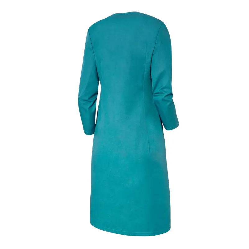 Blouse de Travail Femme LAURENE MT Bleu canard