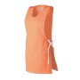 Chasuble de Travail Femme Lilly Fleur d'Oranger/Blanc