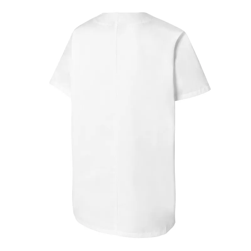 Tunique de travail mixte Everest Blanc & Gris perle