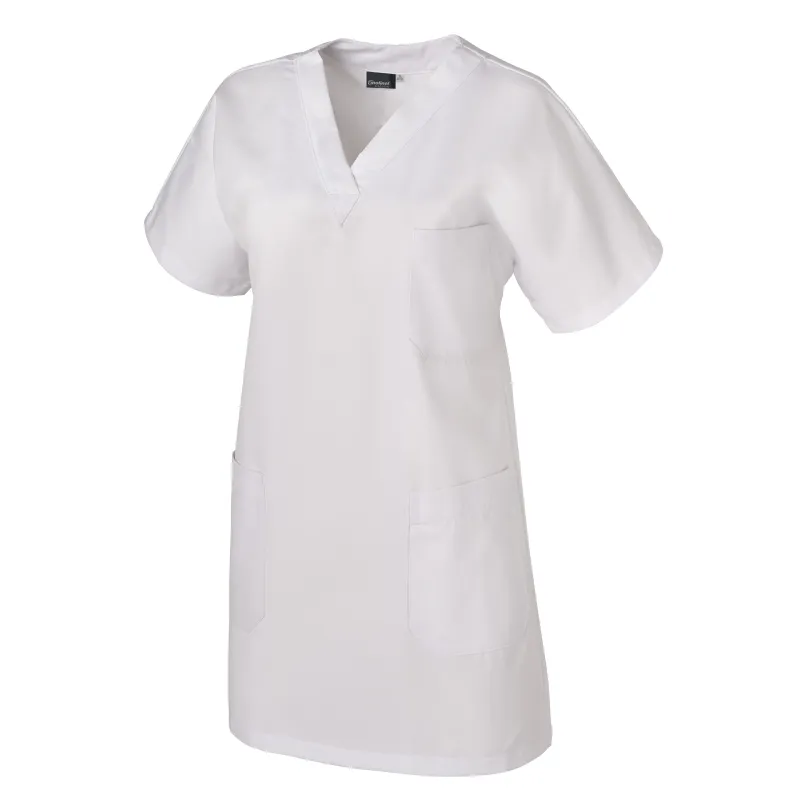 EVEREST Mixed Tunic - white
