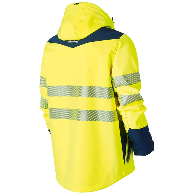 High visibility softshell - EN 20471 and EN 14058 certified | Molinel