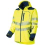 Softshell Haute Visibilité Luklight Intempéries Jaune/Marine