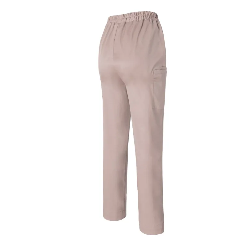 Pantalon de travail Femme Karel Rose poudré