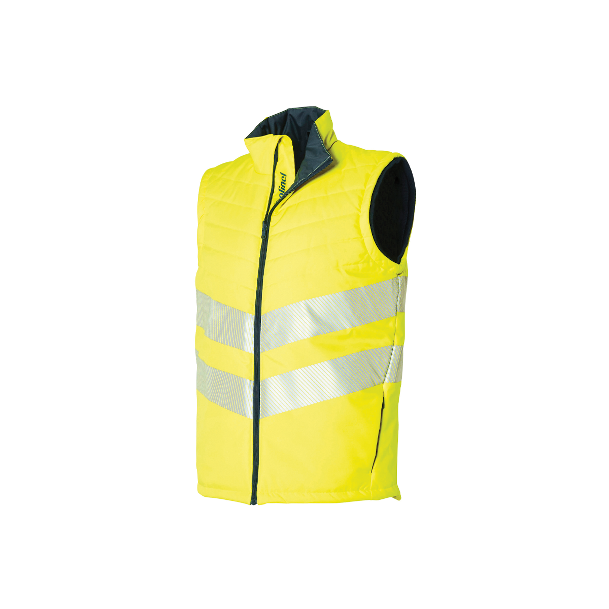 Bodywarmer HV jaune/marine - Normé EN20471, tissu déperlant | Molinel