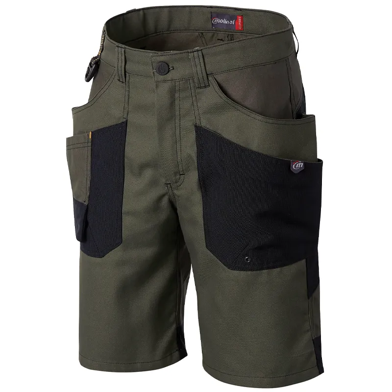Naturtech Life Work Bermuda Shorts - Multiple pockets | Molinel